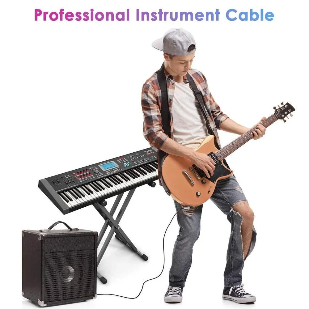 NEW 20' Electric Guitar Cable Cableworks Gator Cases Backline Series Standard 20